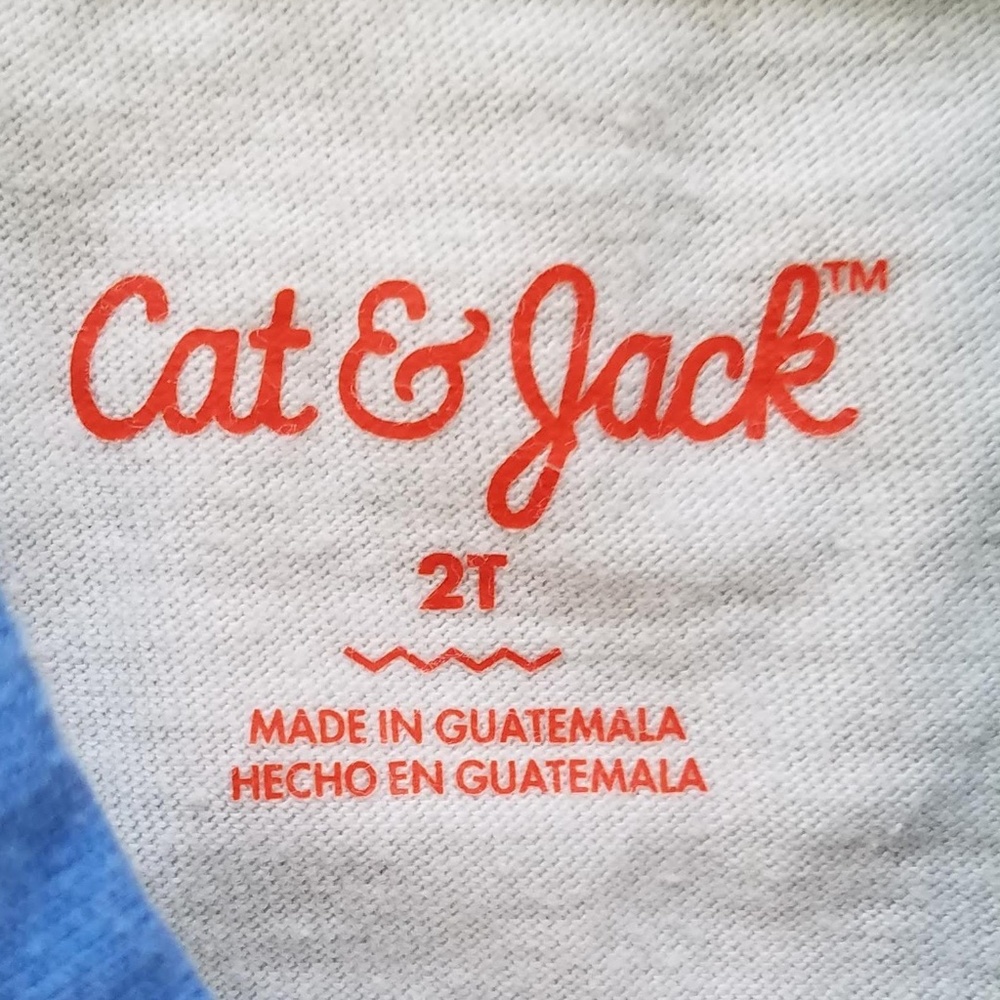 Cat & Jack 2T blue tank - Picture 3 of 3